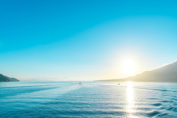船から見える海の絶景