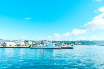 船から見える海の絶景