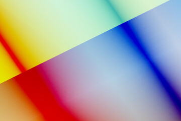 Blurred rainbow refraction texture overlay effect for photos and mockups. Shadows for natural lighting effects    