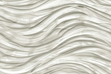 Obraz premium Abstract white wavy texture background.