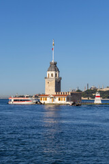 Photo from the famous Maiden's Tower on the Bosphorus in Istanbul