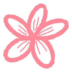 Doodle Flower Hand Drawn Illustration