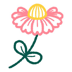 Doodle Flower Hand Drawn Illustration