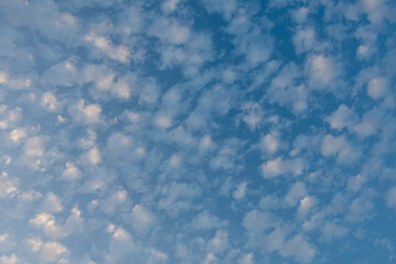 blue sky with clouds