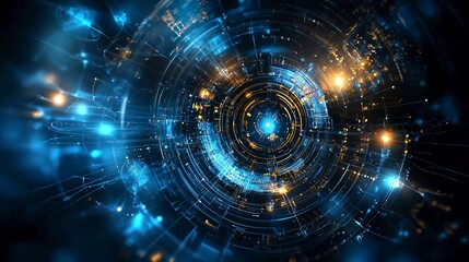 Obraz premium Abstract Technology Background is good