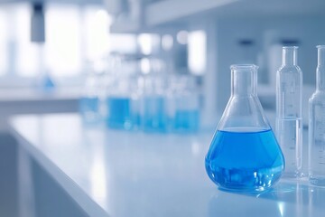 Scientific Precision in a Modern Laboratory Setting. AI generated illustration