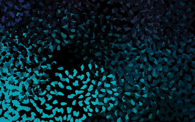 Dark Pink, Blue vector background with abstract shapes.