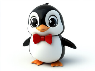 Obraz premium cartoon penguin