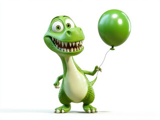 Fototapeta premium cartoon dinosaur