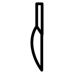 illustration of a knife