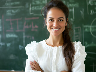 teacher in classroom