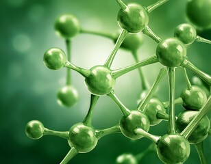 Green molecules,3d render of a dna green molecule,molecule electron  chemistry molecules green , 3d render of dna molecule
