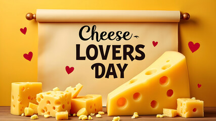 Celebrating Cheese Lovers Day, Ai generated
