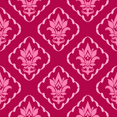 Damask silk fabric victorian Baroque pattern illustration design for wrapping, fabric, silk, scarf Classical luxury royal Vintage, paisley elements ornament victorian seamless texture for wallpapers