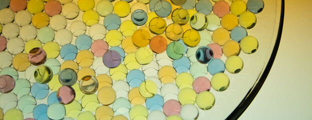 Colored candy in a still life