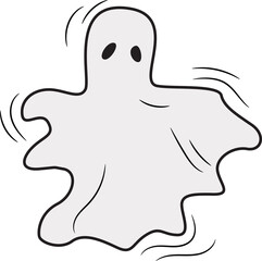 spooky ghosts  ,  happy Halloween 