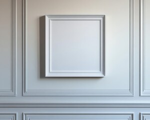 Elegant Home Decor Highlighting a painting Frame Adorned with Minimalism background, Graphic Resources, Wallpapers, Brochure, Advertising,