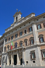 Roma, il Palazzo di Montecitorio