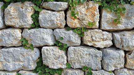 stone wall and rubble scattered, revealing ancient architectural remnants. The scene evokes themes of decay, history, and the passage of time, reflecting a sense of loss and transformation