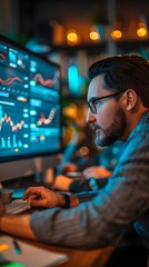 Obraz premium Sentiment Analysis Dashboard Adjusting Marketing Campaign Strategy with Real Time Feedback Trends