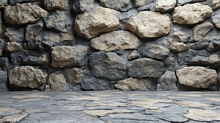 stone wall and rubble scattered, revealing ancient architectural remnants. The scene evokes themes of decay, history, and the passage of time, reflecting a sense of loss and transformation