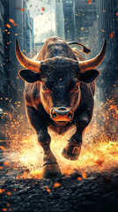 stock market candlestick chart pattern design, business financial growth