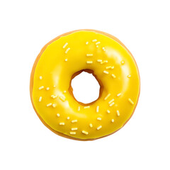 Delicious donuts topped with colorful toppings are perfect for bakeries, desserts, meals, treats, and sweet themed designs and projects