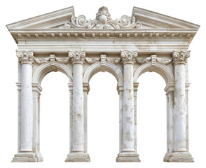 Naklejka premium Elegant classical architectural column design