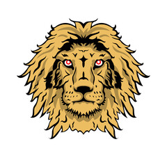 Llion head illustration