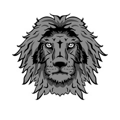 Llion head illustration