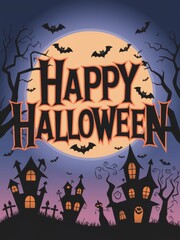 Spooky Halloween Illustration