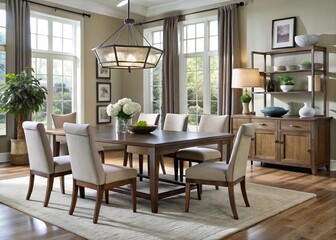 Bring warmth and elegance to your dining space with affordable, stylish furniture in modern and classic designs, ideal