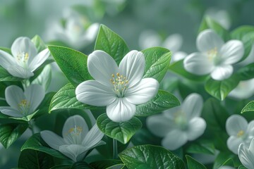 Fototapeta premium Soft Focus Botanical Photography Delicate botanical subjects captured