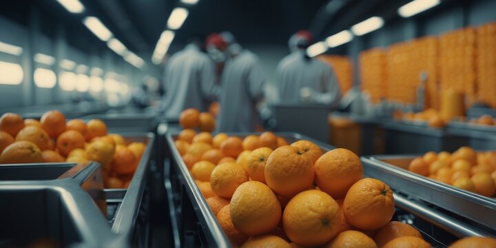 Citrus processing automated by technology.