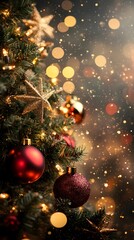 christmas background for cards or banners