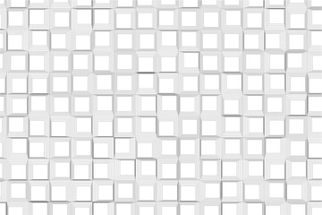 Intricate geometric vector design featuring nested squares in a structured grid layout