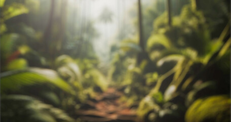 green forest background