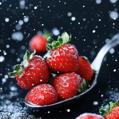 Sugared Strawberries.