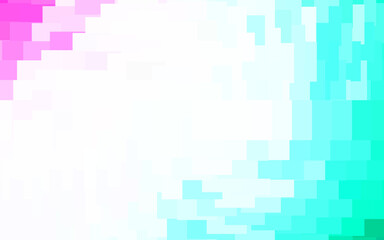 Light Green, Red vector texture in rectangular style.
