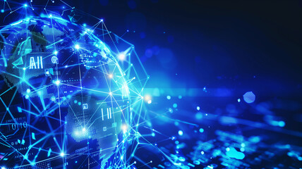 Cloud data security, illustrating advanced encryption and security protocols protecting data in the...