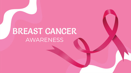 International day against breast cancer. Background Breast cancer awareness month October with ribbon.