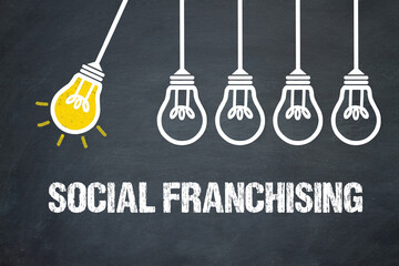 Fototapeta premium Social Franchising 