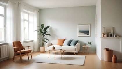 Fototapeta premium Photo interior modern design room 3d illustration