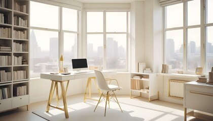 Photo interior modern design room 3d illustration