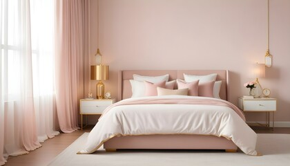 Photo interior modern design room 3d illustration