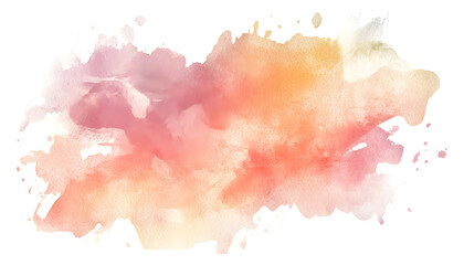 Soft watercolor splashes or strokes in muted tones, offering an artistic yet understated look