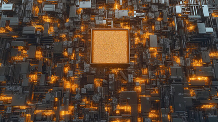 A high-tech mecha with metal armor, perfect for a technology-themed background or wallpaper.