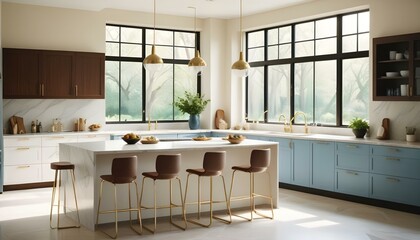 Photo interior modern design room 3d illustration