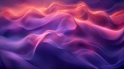 Fototapeta premium A pink ribbon with gold accents