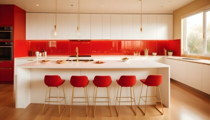 Photo interior modern design room 3d illustration